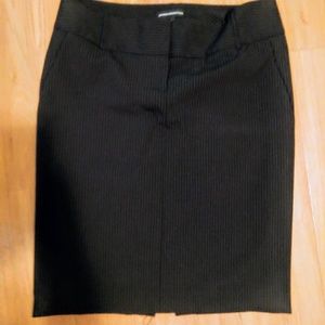 Penstripe Pencil Skirt